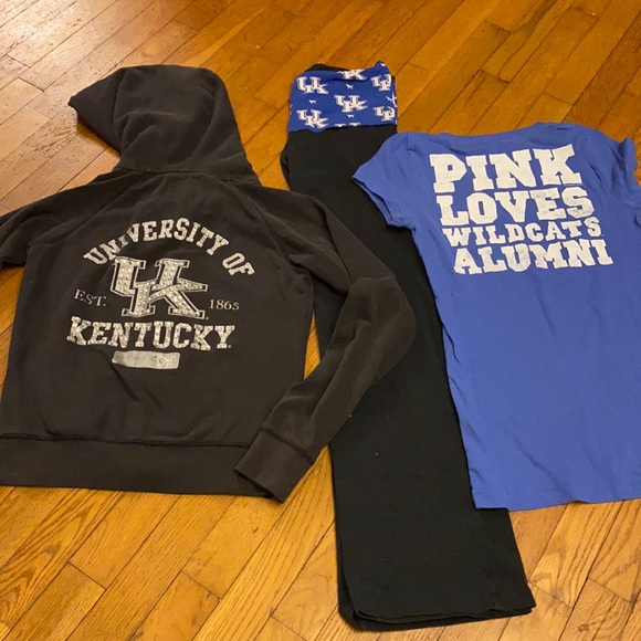 PINK Victoria's Secret Tops - VS Pink University of Kentucky bundle